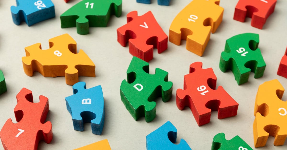 Puzzle auto correcteurs - outils Montessori - Mohm
